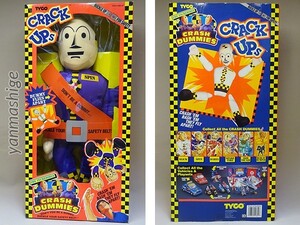 新品 92年製 クラッシュダミー 特大24インチプラッシュドール SPIN スピンくん ダミー人形ぬいぐるみ CRASH DUMMIES CRACK UPs TYCO