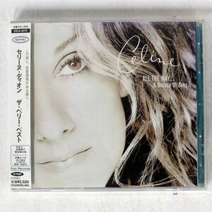 CELINE DION/ALL THE WAY... A DECADE OF SONG/EPIC ESCA8070 CD □