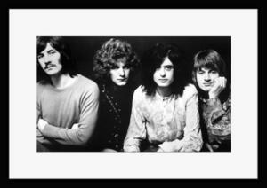 BW:UK人気ロックバンド/レッド・ツェッペリン/.Led Zeppelin/モノクロ写真フレーム-5