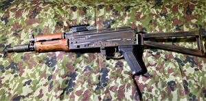 APS AKS74U クリンコフ 電動ガン ブローバック (検 東京マルイ AKS74 AK47 AKM AKMS AKS47 AK74 AK74M RPK S&T CYMA