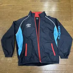 umbro ジャケット サイズ140 黒/赤/青