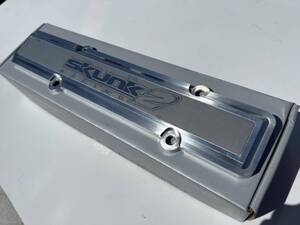 SKUNK2 B16/B18C プラグカバー ポリッシュ Vtecツインカム USDM/JDM シビック インテグラ B16A B16B 正規輸入品 国内在庫 即納