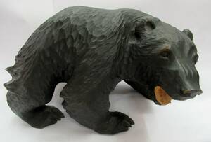木彫り　熊　鎌倉作