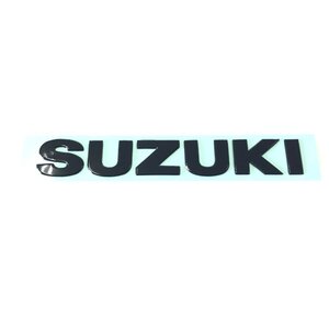 〇 スズキ エンブレム ＳＵＺＵＫＩ ロゴ ブラック