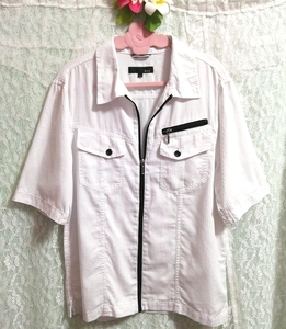 バングラデシュ製綿100%白シャツチュニック Bangladeshi 100% cotton white shirt tunic