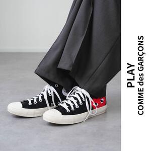 極美品 PLAY COMMEdesGARCONS×converse スニーカー チャックテイラー ハイカット 23AW 定番モデル AZ-K113-001 