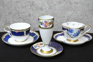 tr08117 Limoges France リモージュ Kinlooh Anderson キンロックアンダーソン momoyama 桃山 カップ&ソーサー ワインカップ 洋食器 レア