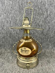 スーパーニッカ SUPER NIKKA ランタン 飾りボトル ウイスキー 古酒 グッズ 昭和レトロビンテージアンティーク 置物