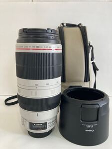 中古美品　Canon EF100-400mm F4.5-5.6 L ISⅡ USM 望遠ズームレンズ