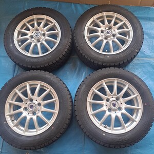 ★コンパクトカーに★　　175/65R14　GOODYEAR ICENAVI 6 &　美品ホイール付き　ヤマト宅急便　160サイズ　　2個口着払い