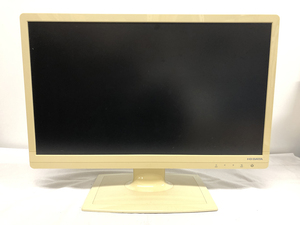 中古■24型ワイド液晶ディスプレイ ホワイト LCD-AD242EW 液晶モニタ★動作OK★送料無料