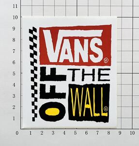 VANS OFF THE WALL RARE ステッカー ヴァンズ オフザウォール レア ステッカーA