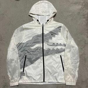 LACOSTE ナイロン　ジャケット　ラコステ　ワニ　HOODED JACKET L パーカー