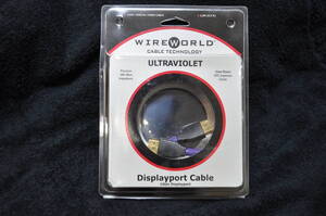 【新品】【未開封品】WIRE WORLD ワイヤーワールド　DisplayPort Cable ディスプレイポート ケーブル　ULTRAVIOLET　[2m]　国内正規販売品