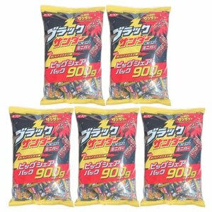 ブラックサンダー ビッグシェアパック 900g 5個セット