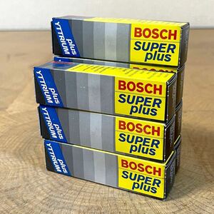 ヨ: 新品保管品 BOSCH/ボッシュ スパークプラグ 7本セット BOSCH SUPER Plus plus YTTRIUM WR8LTC+ +4 品番:0242229658