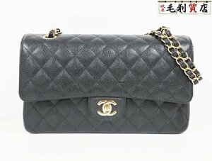 シャネル CHANEL 11.12 クラシックハンドバッグ マトラッセ チェーンショルダー 黒 A01112 グレインドカーフ 未使用 バッグ