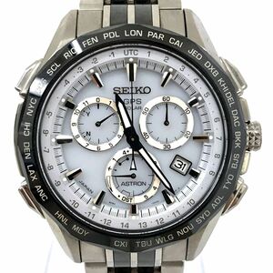 美品 SEIKO セイコー ASTRON アストロン 2014年限定モデル 腕時計 SBXB001 GPS 電波 ソーラー チタン カレンダー コレクション 動作確認済