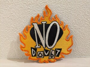 90s　NO DOUBT　ワッペン　ノーダウト　送料無料　Gwen Stefani　刺繍ワッペン ／（検）sublime