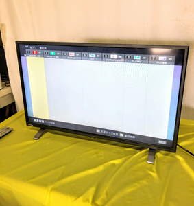 TOSHIBA 液晶テレビ 32V34 32型 2 TV 本体 家電 ネット動画対応 2チューナーウラ録 高画質 高性能　2020年製 MT 