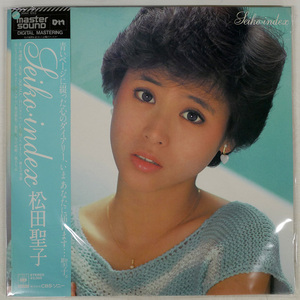 帯 国内盤 松田聖子/SEIKO・INDEX/CBS/SONY 30AH1223 LP