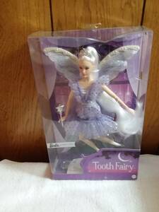 #3684 NIB Mattel Barbie Signature Tooth Fairy Barbie (Bad Box) 海外 即決