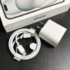 iPhone充電器1m type-c 20W USB-Cケーブルアダプターセット