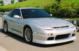 180SX RPS13 アスレーシングスポーツ製 エアロ 3点キット FRP製白ゲル仕上げ・未塗装品