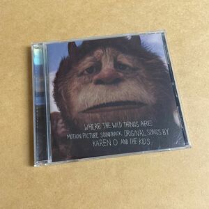 かいじゅうたちのいるところ(WHERE WILD THINGS ARE)サウンドトラック 輸入盤 KAREN O AND THE KIDS YEAH YEAH YEAHS スパイクジョーンズ