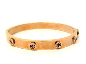 ■美品■ TORY BURCH トリーバーチ ブレスレット バングル アクセサリー レディース メンズ ゴールド系 DG4274