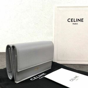 送料込み！ 未使用品 CELINE コンパクトウォレット フォールデット 箱付き 398