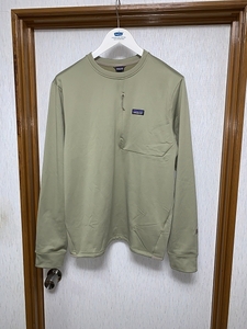 L 新品同様 FA24 patagonia メンズ・R1 サーマル・クルー SBDY