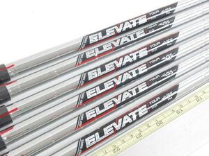 [1543]トゥルーテンパー ELEVATE　TOUR　VSS PRO(X) アイアン用シャフト　6本SET(番手#5～PW) グリップ未使用 （1308）