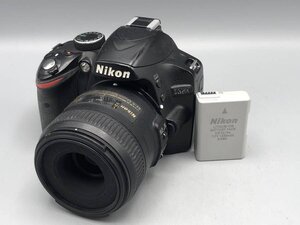 Nikon D3200 AF-S Micro NIKKOR 40mm F2.8G デジタル一眼レフカメラセット■現状品