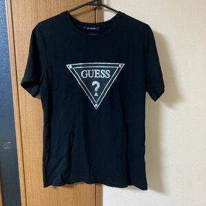 GUESS Tシャツ サイズL ブラック ゲス