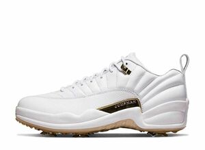 Nike Air Jordan 12 Low Golf "Metallic Gold" 26.5cm DM0106-117