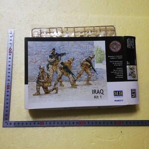 ☆地　1/35 マスターボックス　MASTER BOX イラク　kit 1 アメリカ軍　将兵４名　未組立　