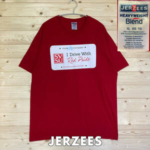 JERZEES ジャージーズ カレッジ ミシガン USA 半袖 Tシャツ