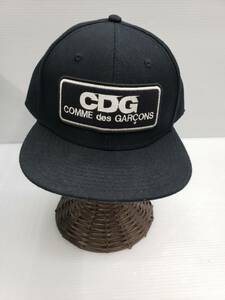 145-KB2178-80r CDG LOGO Patch CAP COMME des GARCO NS 中古美品