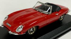 【非売品OEM!】Ж ベストモデル 1/43 ジャガー Eタイプ スパイダー 赤 JAGUAR E-TYPE Tipo E Spider Red BEST MODEL 9027 Ж Daimler BOX