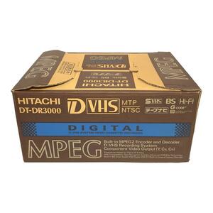 超稀少　元箱付属　動作品！　HITACHI DT-DR3000 D-VHSデッキ　日立　純正リモコン付き　極上美品