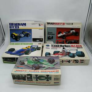 t2925 プラモデル まとめ売り 5点セット 限定販売品 テキサコマルボロマクラーレン BRABHAM F-Ⅲ indy car series プラモデル MONOGRAMU