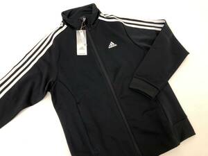 23）adidas アディダス レディース スリーストライプス ダブルニット トラックトップ Sサイズ JIL43-H29515