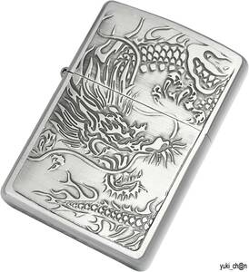 ZIPPO ジッポー ライター 龍 ドラゴン アンティーク シンプル 和柄 和風 NIHON NIPPON 日本風