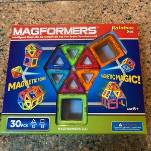 マグフォーマー レインボーセット　30ピース　MAGFORMERS