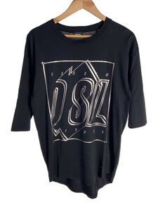 DIESEL◆Tシャツ/XS/コットン/BLK