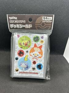 ★ ポケモン ★ 新品 未開封 デッキシールド サルノリ ヒバニー メッソン スリーブ