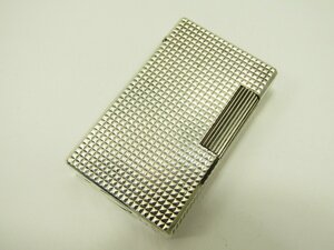 1円スタート 着火確認済み ST.Dupont デュポン ガスライター シルバー 中古