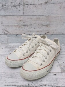 CONVERSE コンバース スニーカー M7652 ALL STAR オールスター キャンバス ローカット 汚れあり 24㎝ ホワイト レディース 1304000004396