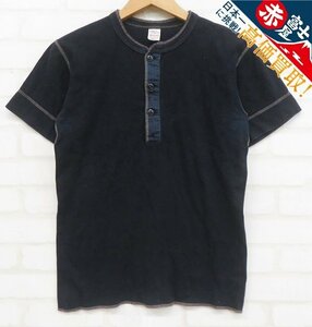 8T2226【クリックポスト対応】THE REAL McCOY’S 半袖ヘンリーネックTシャツ リアルマッコイズ